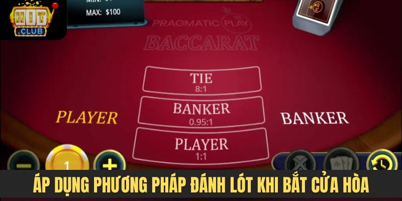 Áp dụng phương pháp đánh lót khi bắt cửa hòa